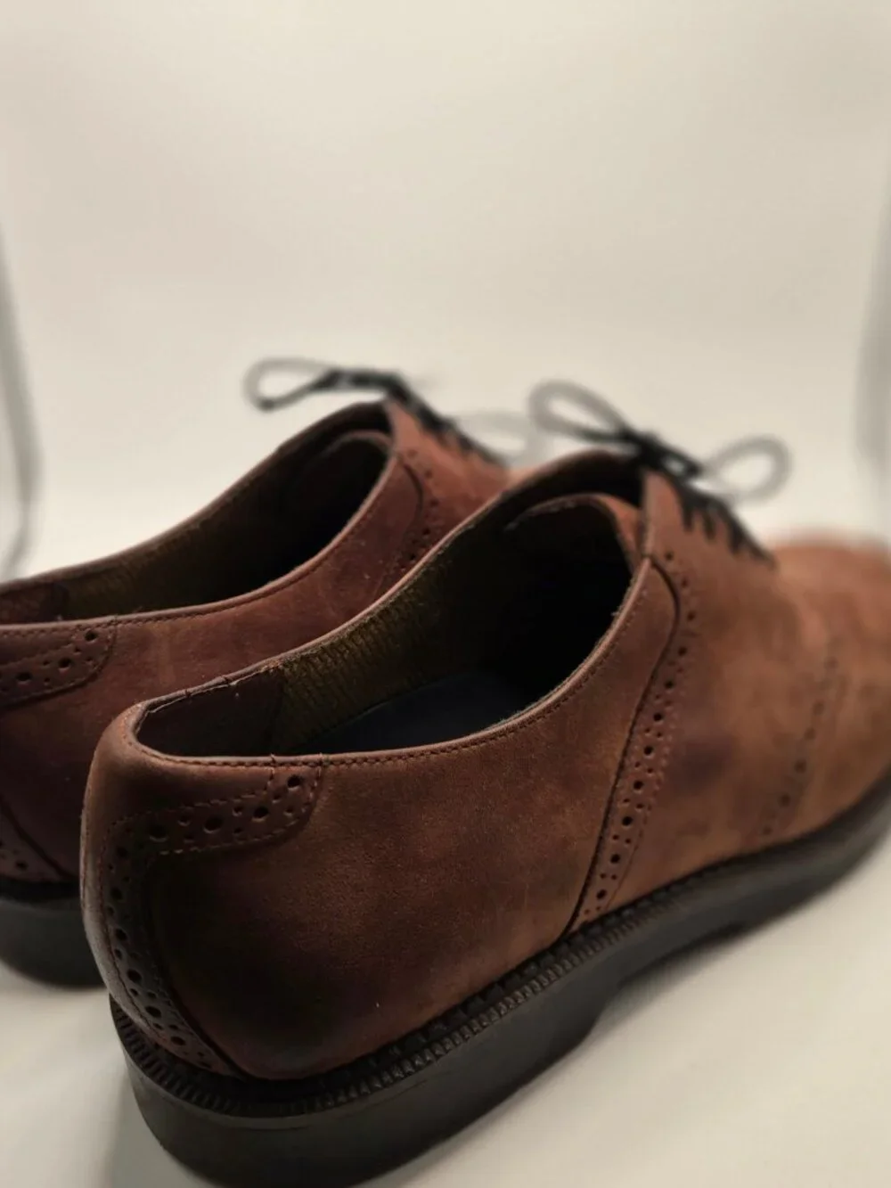 Rockport Brown Leather Oxford Shoes Size 10.5